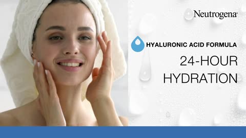Oil-free, non-comedogenic water gel for dry skin. Hyaluronic acid hydrating moisturizer. 1.7 fl. Oz.