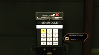 Deus Ex Human Revolution - Hengsha Court Gardens 3rd Floor Roof Access Door Code