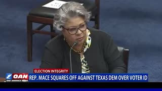 Rep. Mace squares off against Texas Democrat over voter ID
