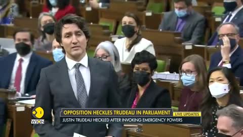 Canada: Opposition heckles Trudeau in Parliament after invoking emergency powers | World News