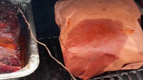 Smoked pork butt