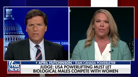 Female powerlifter tells Tucker having to compete against trans opponents is outrageous