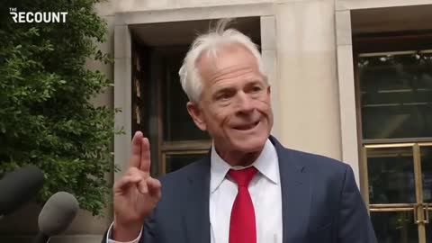 Former Trump adviser Peter Navarro: "They put me in handcuffs, they bring me here.