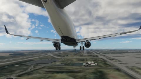 E175 KDEN Landing