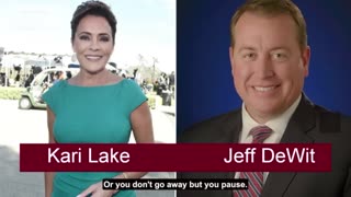 TRANSCRIBED AUDIO: GOP Chair Tried to BRIBE Kari Lake to EXIT Arizona Sen Race