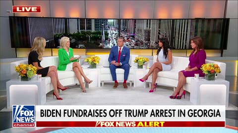 'LOW POINT': McEnany rips Biden for fundraising off Trump arrest