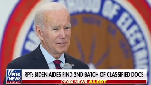 What??? A second batch of Classified Docs found by Bejing Biden's staffers.