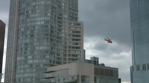 Toronto Helicopter taking off