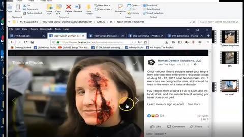 Wal Mart 2019 Fake Shooting -- Simulated Bodies and Crisis Actors