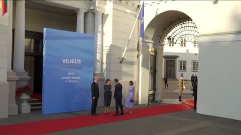 Presidential Palace Ukraine, Canada, Poland, and More Heads of State Arrivals