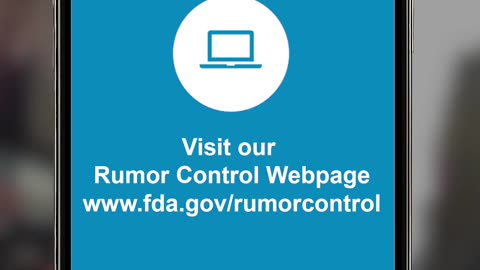 FDA posts video about the "spread of misinformation" using "the internet is going down later this week" as an example