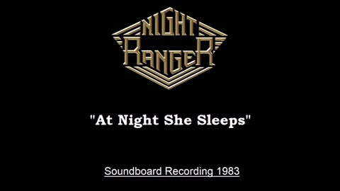 Night Ranger - At Night She Sleeps (Live in Tokyo, Japan 1983) Soundboard