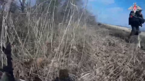 Footage of assault of a stronghold of the Armed Forces of Ukraine by Russian Airborne Forces
