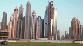 Flying car takes first public flight in Dubai