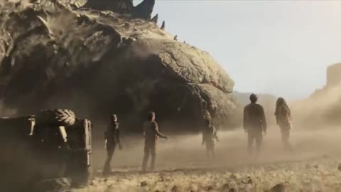 Godzilla woke up epic scene