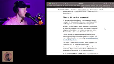 Ep 25: The Raccoon Dogs Gave Us Covid