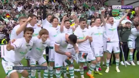CELEBRATIONS as Celtic seal back to back titles I SPFL 22/23 Moments