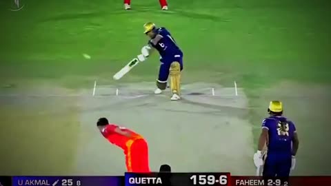 PSL8 Umar Akmal batting