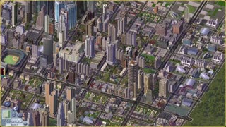 Huge city with many skyscrapers - Sim CIty 4 (part 2 of 2)