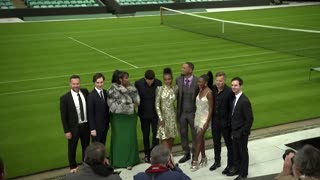 Will Smith pays surprise visit to Wimbledon