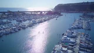 Sea and Port and Boats yard short videos