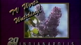 1989 - 'Nature' Promo & WFYI 20 Indianapolis Bumper