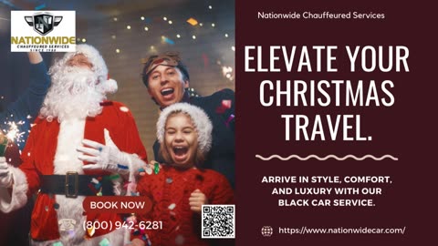 Elevate Your Christmas Travel with Our Black Car Service