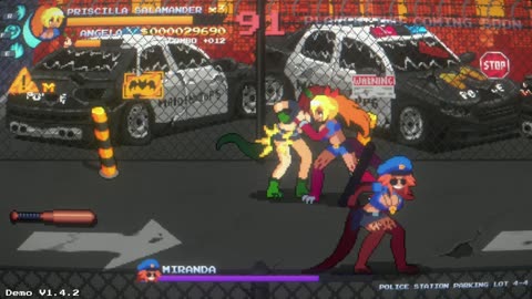 Maiden Cops Preview On Steam Brawler with Furries