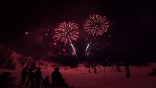 2023 Hoodoo Winter Carnival Fireworks Pyromusical