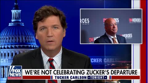 Tucker Carlson's surprising take on CNN Head Jeff Zucker's resignation