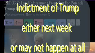Ep 118 Indictment of Trump may not happen at all & more
