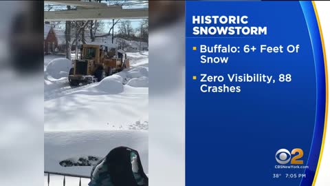 At least 3 dead in historic snow storm slamming western New York