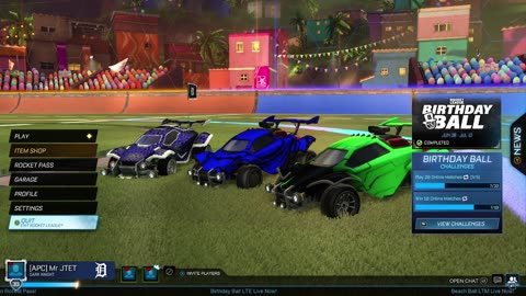 Rocket League With The Bros'