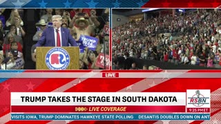 FULL SPEECH: President Donald J. Trump Visits Rapid City, South Dakota - Sept. 8, 2023