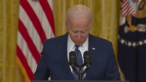 Biden Appears To Check Phone During Moment Of Silence For Service Members Killed In Kabul