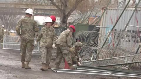 The Texas National Guard Continues To Fortify Our Border In Major Clip