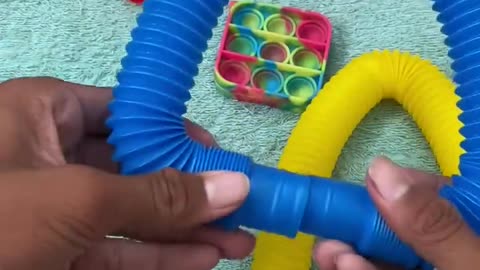 So Wow !! 🤩 Pop Tube Pop It Satisfying