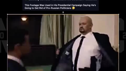 Zelenskys footage of how he would get rid of Pro-Russians