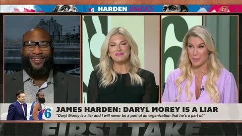 Disgruntled 76ers star James Harden slams 'liar' Daryl Morey