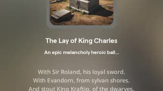 The Lay of King Charles Alternate version 6