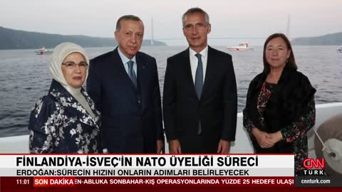 Cumhurbaşkanı Erdoğan, NATO Genel Sekreteri Jens Stoltenberg'i kabul etti!