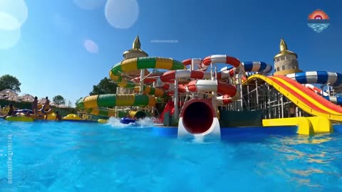 DEEP HOLE Slide at Aquapark Bulgaria