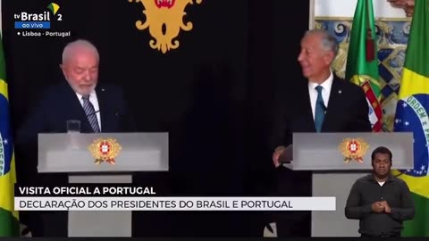 LULA PASSANDO VERGONHA EM PORTUGAL 🤦‍♂️ | LULA DA SILVA PASSING SHAME IN PORTUGAL