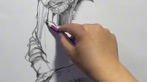Pencil drawing skills