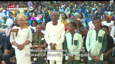 Mojisola Shorunmu & Familu Healed of Growth in the Vagina