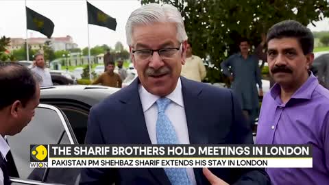 PM Shehbaz Sharif meets Nawaz in London, delays return to Pakistan