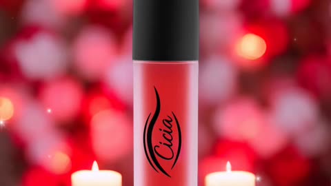 Cicia Premium Red Lip Oil - Cherry Moisturizing and Nourishing Glossy Finish | Lip Care Treatment