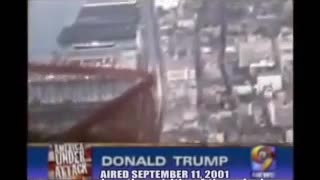 Trump speaks on 9/11/01 knowledgeable about the Trade Center destruction
