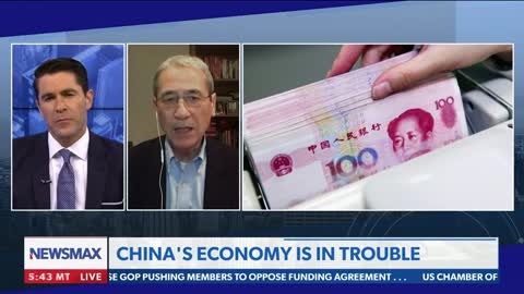 The Chinese economy is contracting; China expert Gordon Chang joins "Rob Schmitt Tonight"