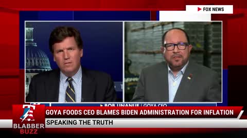Goya Foods CEO Blames Biden Administration For Inflation